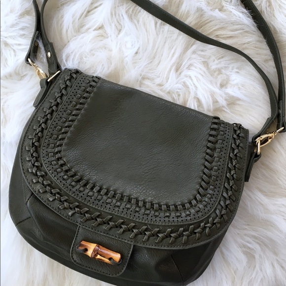 Big Buddha Handbags - Big Buddha Green Crossbody Bag